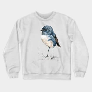 Mr Toutouwai , New Zealand native Robin bird Crewneck Sweatshirt